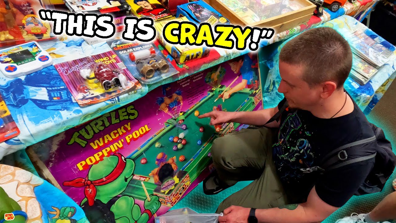 THIS HUGE Toy Show was Retro Nostalgia HEAVEN!