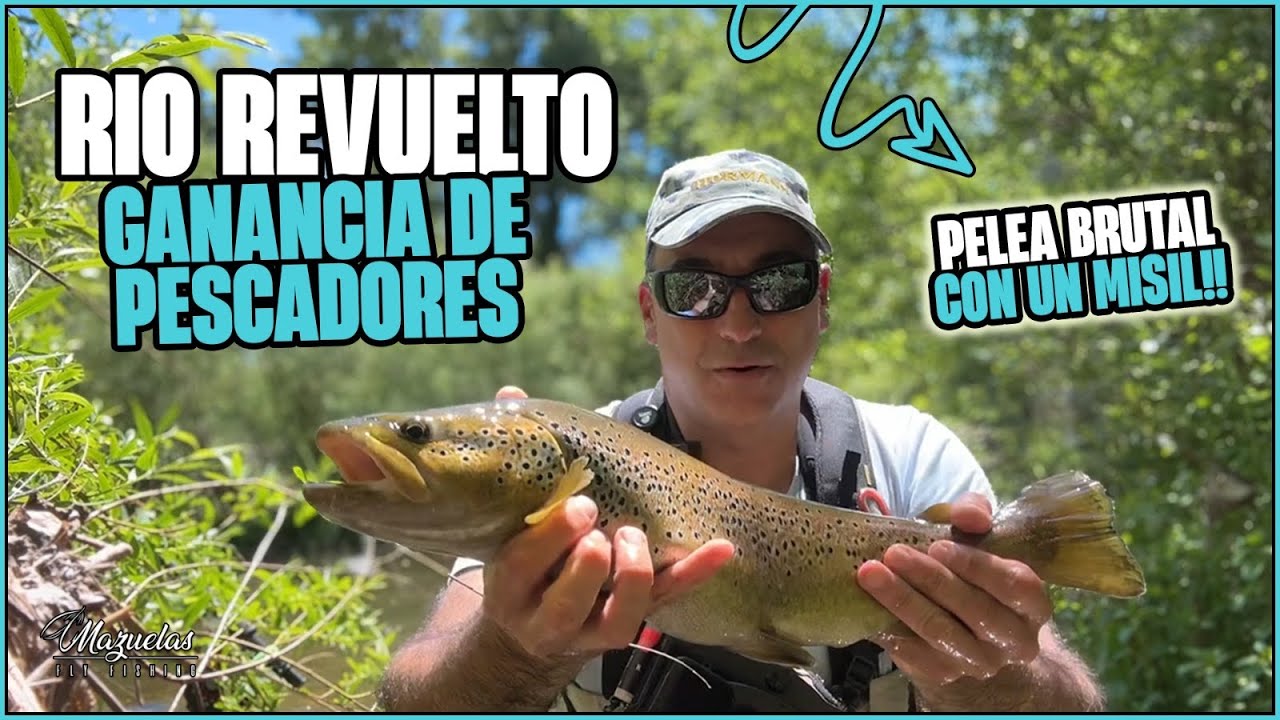Pescando ZONA NUEVA y nos sorprende un AUTÉNTICO MISIL.Mazuelas Fly Fishing