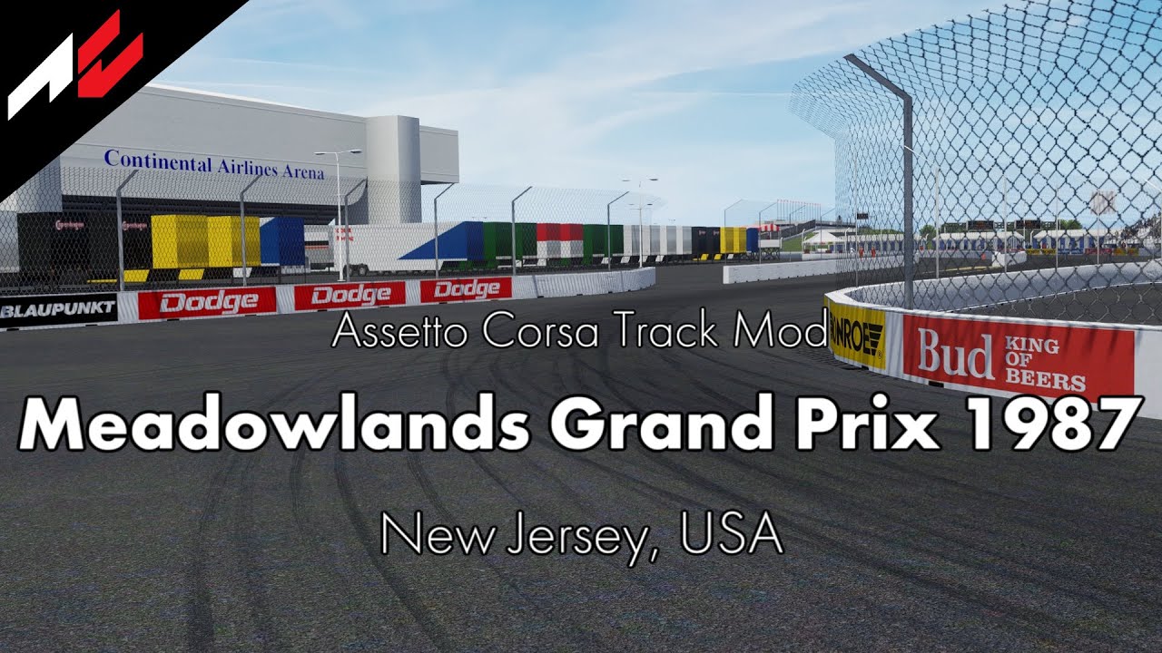 Meadowlands Grand Prix 1987【Assetto Corsa Track Mod】
