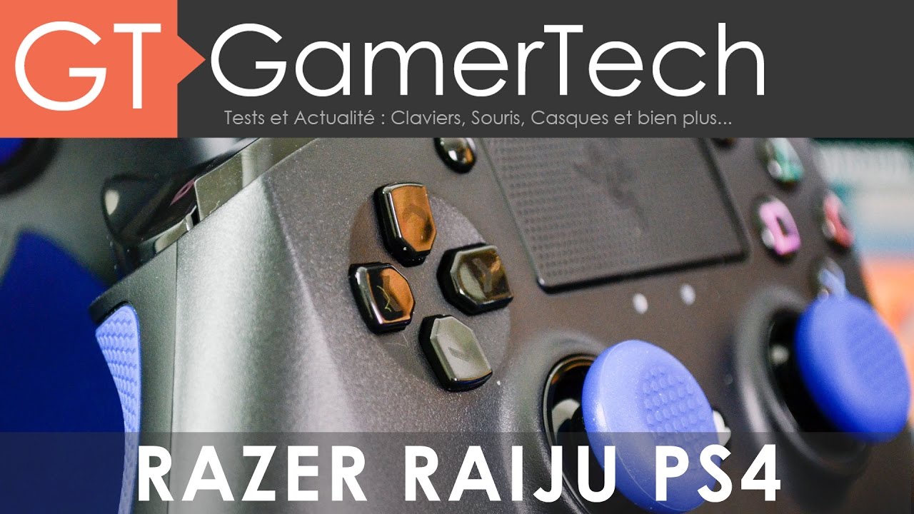 Razer Raiju - Unboxing & Test [FR] - La meilleure manette PS4 ?