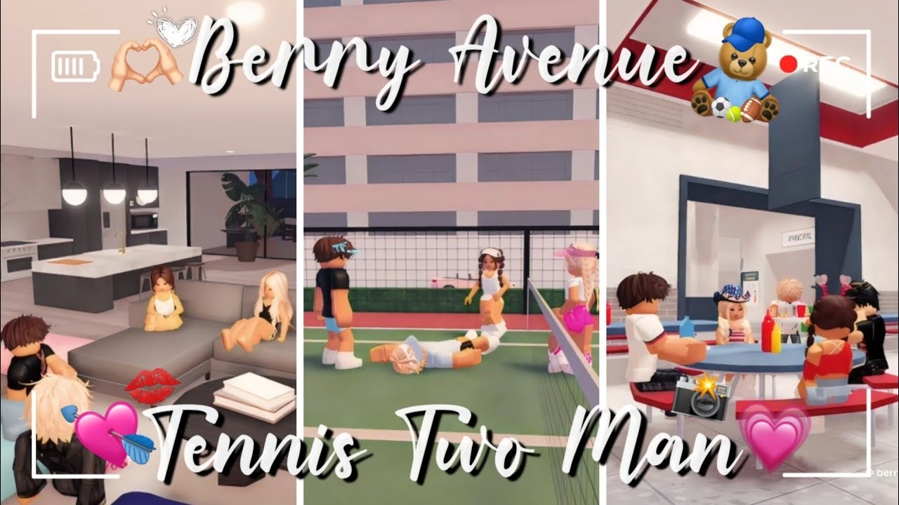 Tennis Two Man | A Berry Avenue Story 💕💗