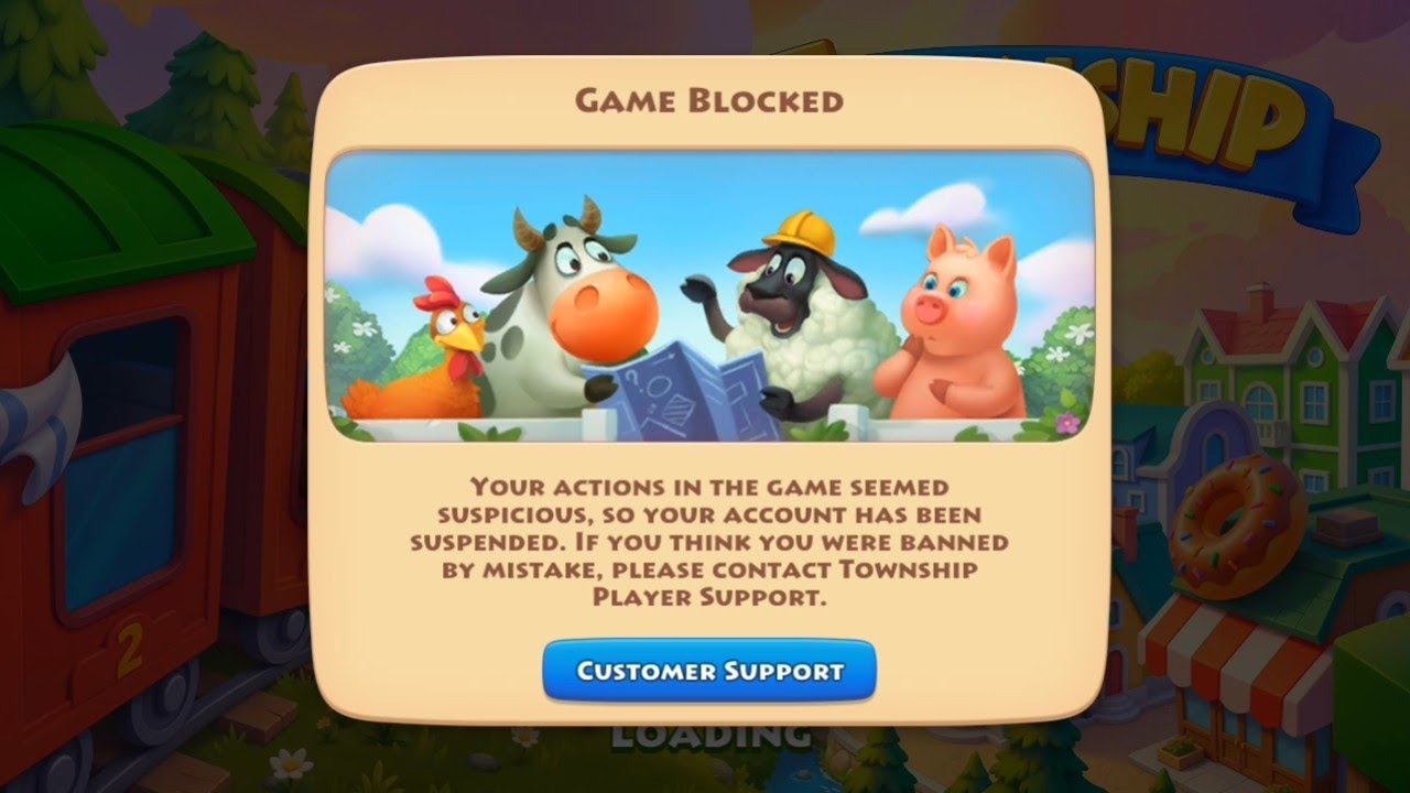 GAME BLOCKED?? What should you do?  Township how to UNBANNED 2025