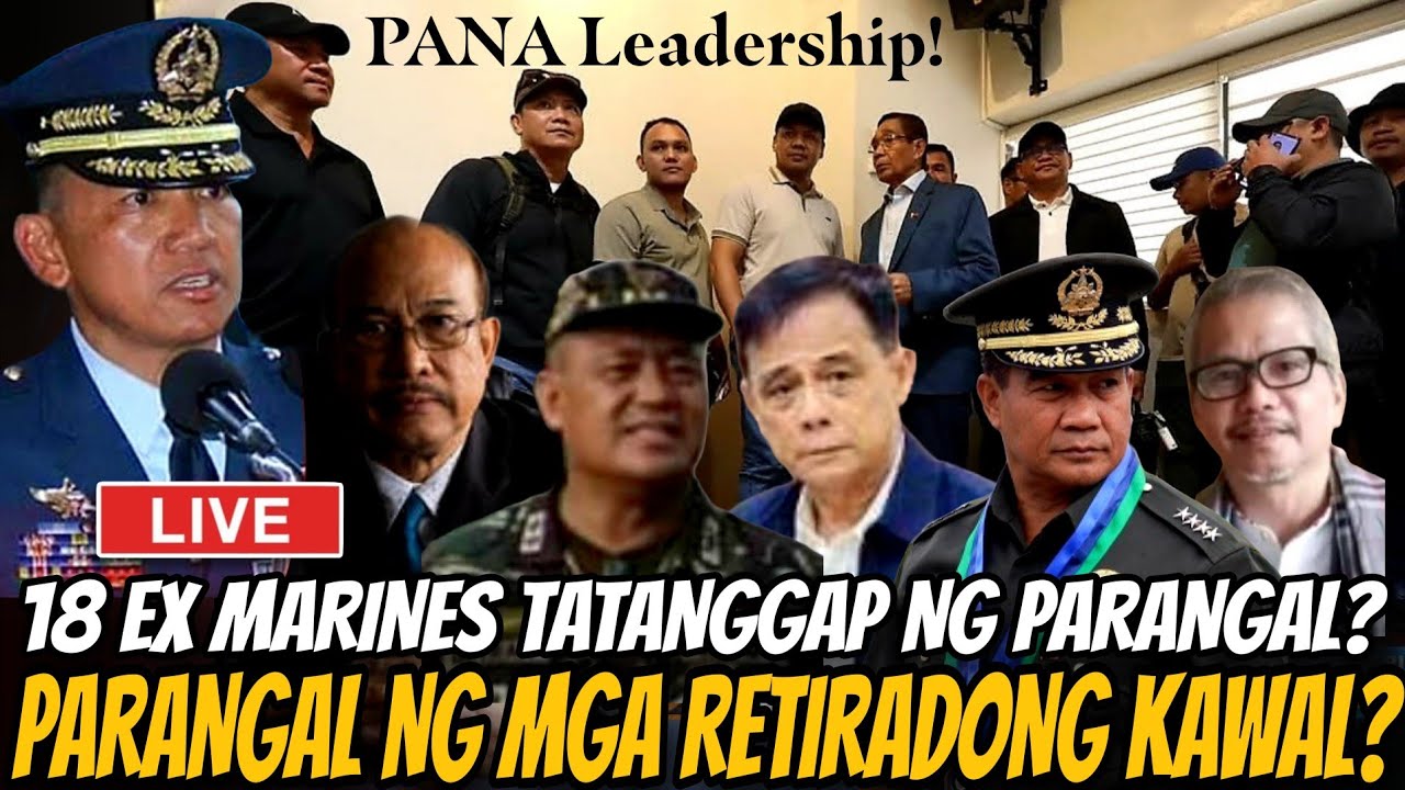 MAGUGULAT ANG LAHAT: Retiradong mga KAWAL: 18 ex-marines tatanggap ng Parangal.