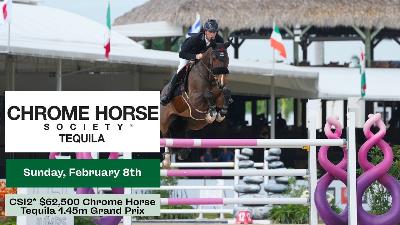 Watch Live: $62,500 Chrome Horse Tequila CSI2* 1.45m Grand Prix