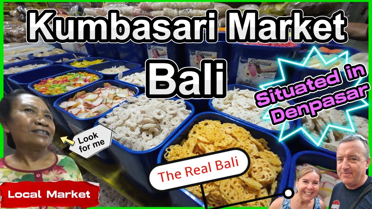 Bali Market - Kumbasari Market Bali - Local market - culture experience - Denpasar