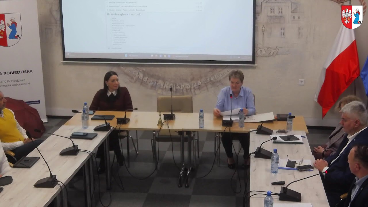 XXVI sesja Rady Miejskiej Gminy Pobiedziska - transmisja na żywo