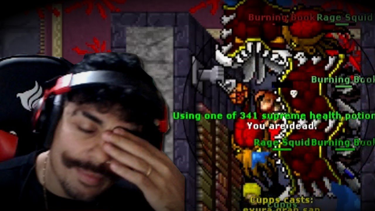 Tibia não é jogo para amadores
