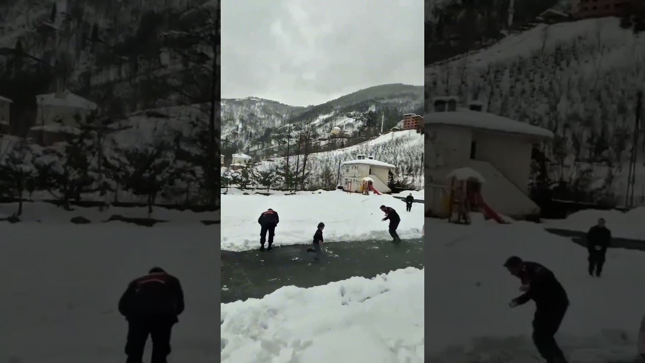 Dostluk kazandı❄️😊🚔