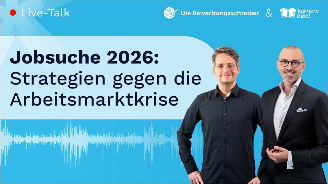 Jobsuche 2026: Strategien gegen die Arbeitsmarktkrise