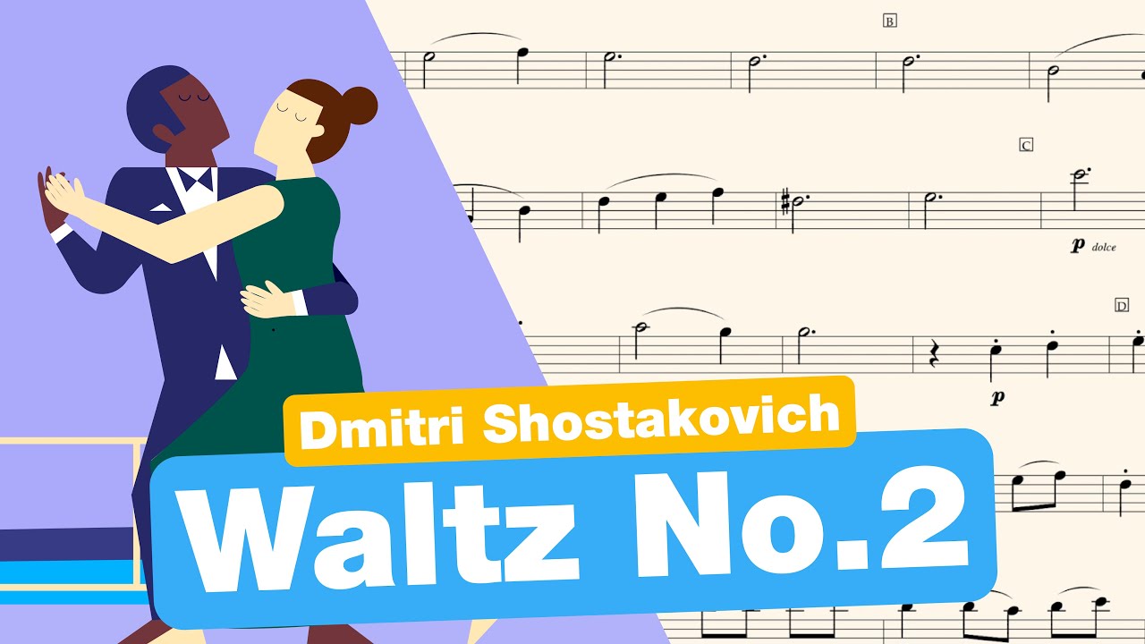 Shostakovich - Waltz No.2 (Saxo Sheet Music)