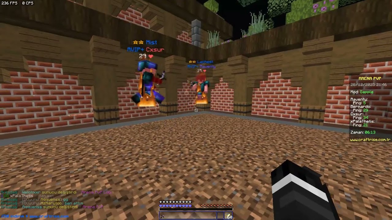 xPalaThetis,Cxsur Vs Craftrise