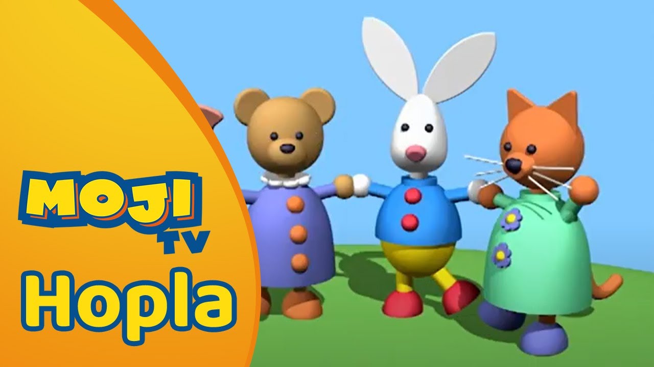 DAAR IS DE TREIN! 🚂 | HOPLA 🐇 | Nederlandse Kinderseries | MojiTV