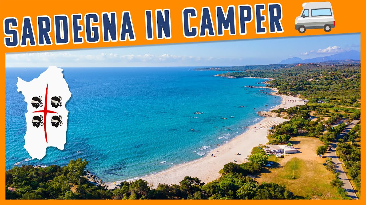 Sardegna Costa Rei, 🏖️  Tour della Sardegna in Camper, area sosta, Ep 6