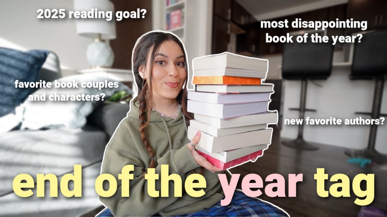 end of the year book tag 📚