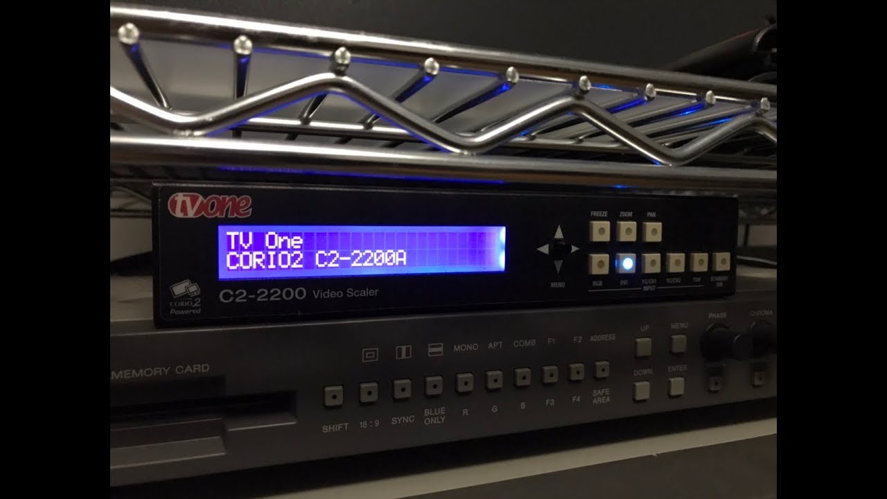 Downscaling Series Part 5: TVOne Corio2 C2-2200
