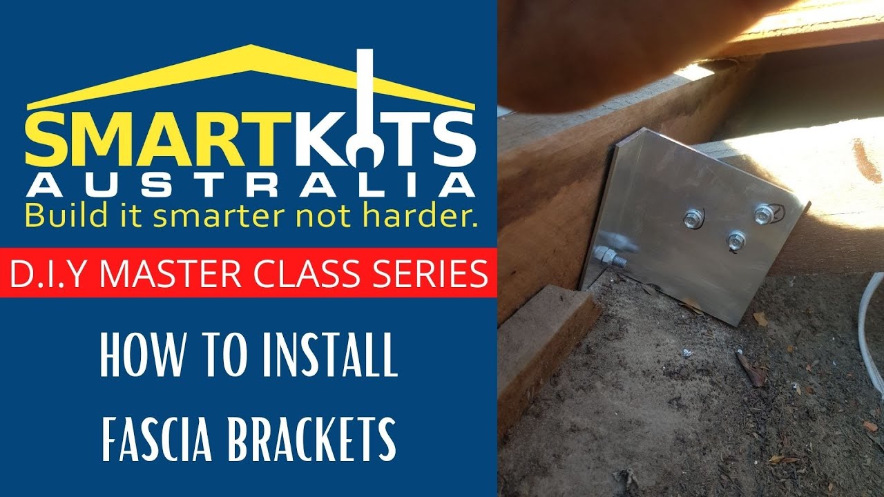 D.I.Y MASTERCLASS- How to Install Fascia Support Brackets.