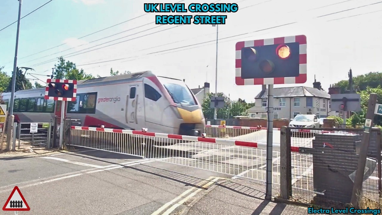 Regent Street (Stowmarket) Level Crossing, Suffolk (09/07/25)