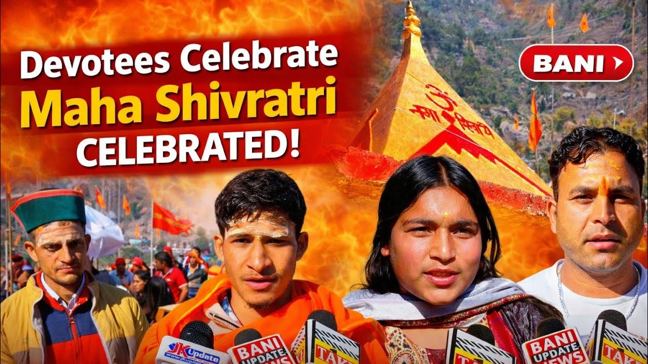 Maha Shivratri Celebrated with Religious Fervour at Sangam Hariparyag Shiv Temple Sarthali 