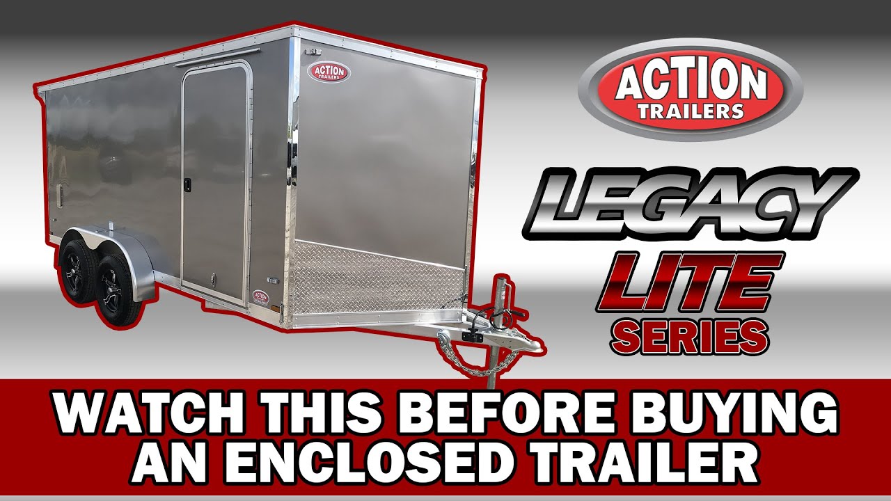 LEGACY LITE SERIES! Best Valued Aluminum Enclosed Cargo Trailer! Watch This Before You Buy!
