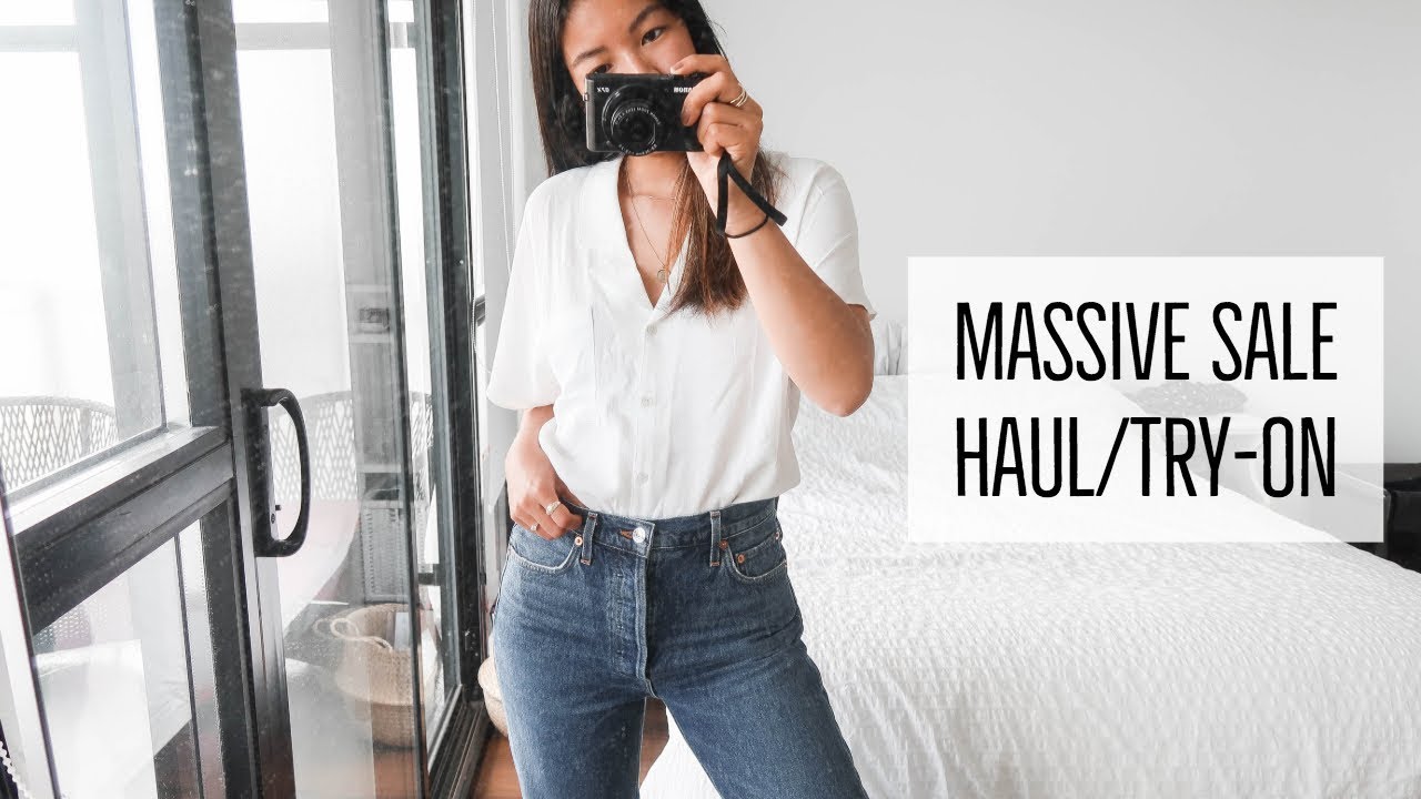 MASSIVE SALE HAUL | ARITZIA TRY-ON