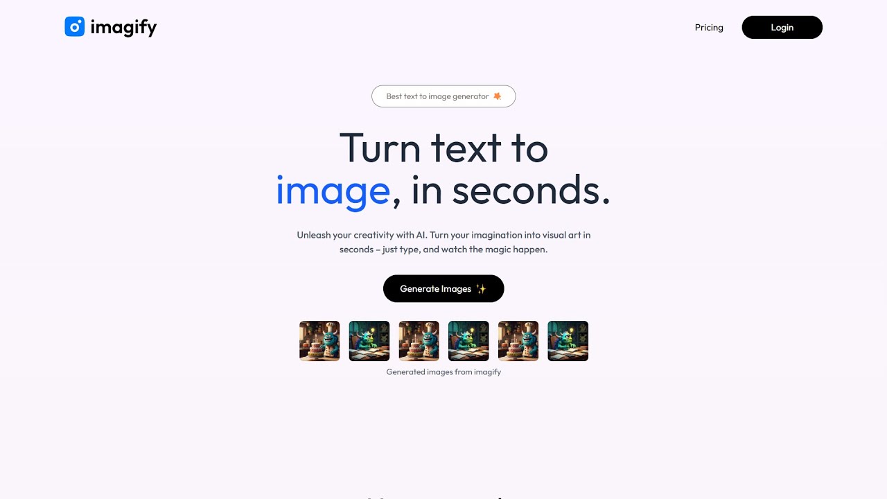 Imagify - Ai | Text-2-Image Generator | MERN | Full Stack Applcation