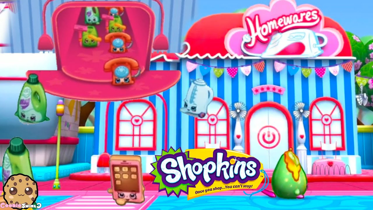 Play Welcome To Shopville App Lost Shopkins Homewares Game - Cookieswirlc Video