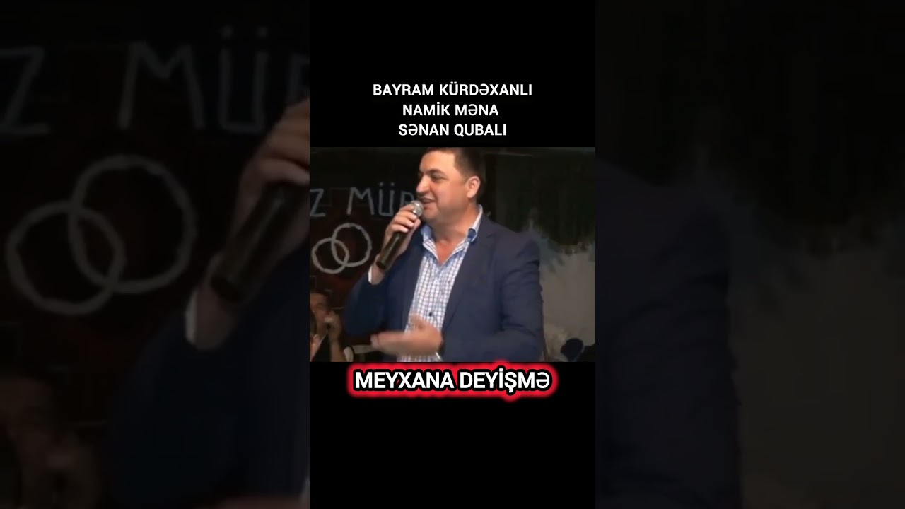 Bayram Kürədəxanlı. Namik Məna. Sənan Qubalı.  Deyişmə meyxana
