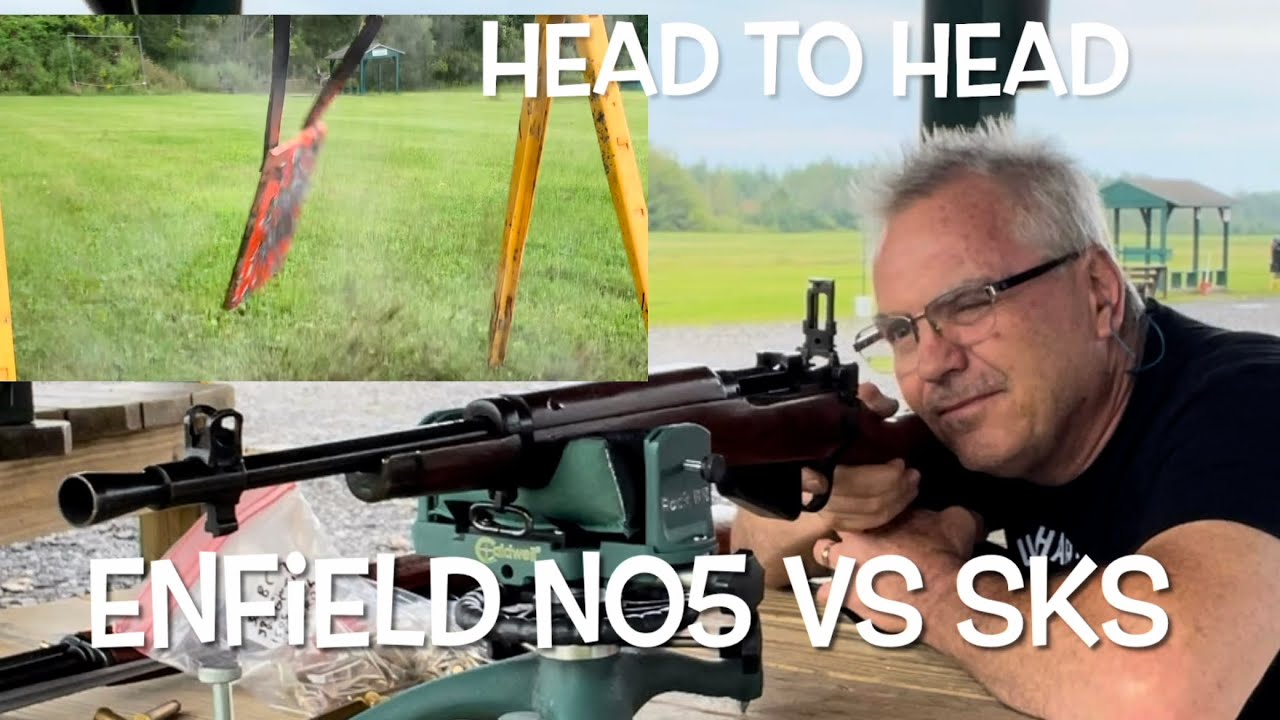 Head to head challenge Enfield Jungle Carbine no. 5 MK1 vs Chinese type 56 SKS