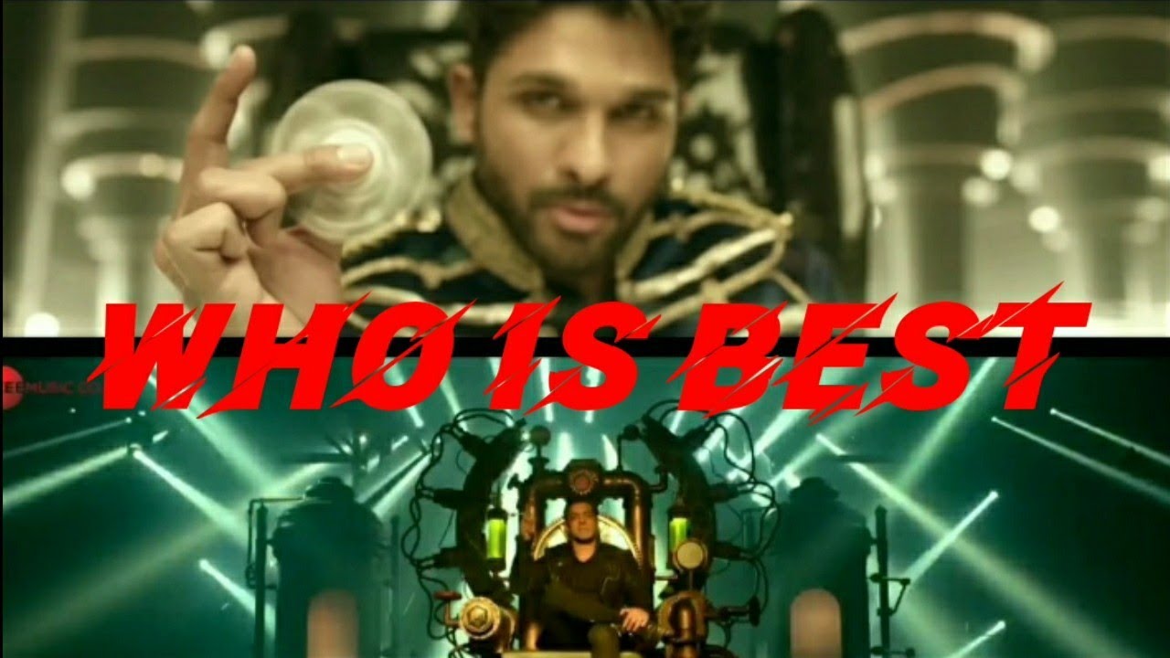 seetimaar  telugu and hindi song  comparison video