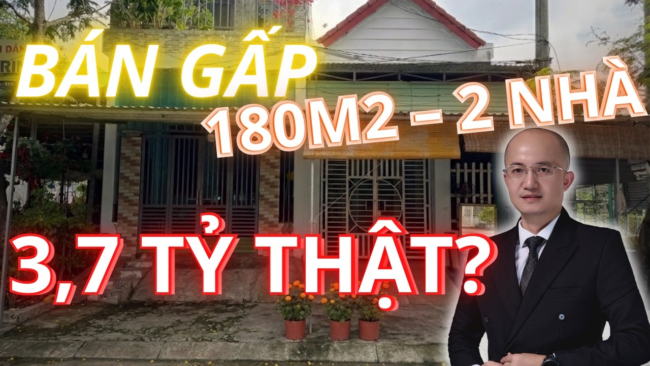 Bán gấp 2 căn liền kề tại phường bắc Nha Trang diện tích 180m, giá chỉ 3,75 tỷ.