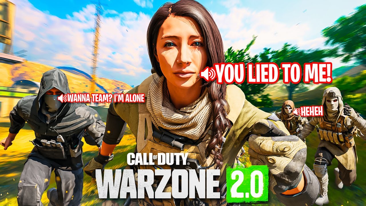FUNNY Warzone 2.0 Proximity Chat Reactions! #2 (TRICKING ENEMIES in SOLOS) 😂
