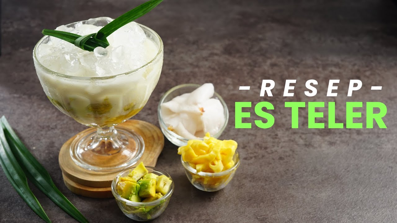 TIDAK PERLU SERUTAN ES | RESEP ES TELER #CaraMembuat