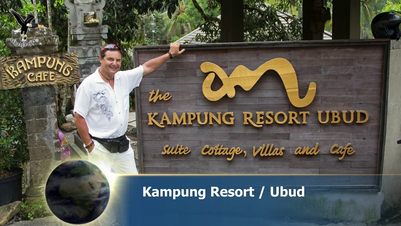 Bali -  Kampung Resort Ubud  / overflown with my drone