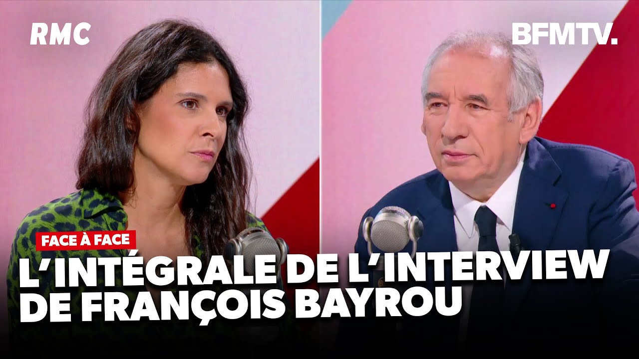 Fran&ccedil;ois Bayrou invit&eacute; exceptionnel du Face &agrave; Face d'Apolline de Malherbe