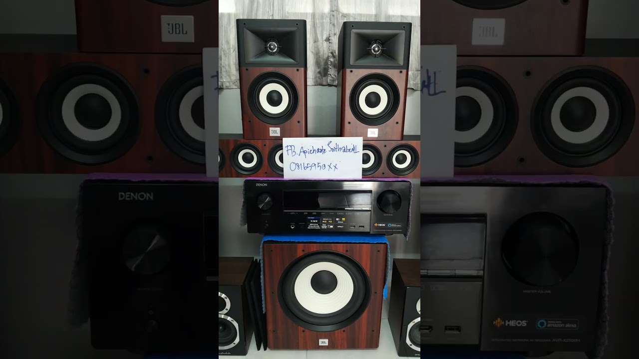 JBL STAGE DENON AVR X 2500h ยกหมด 49000 สนใจแยกได้ 0816595019
