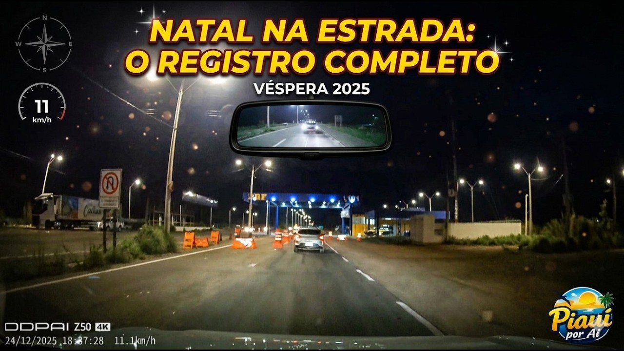 Véspera de Natal na Estrada 🎄 Teresina ao Bacuri | Rodoanel, BR-316 e Interior do Piauí 🌥️🚗