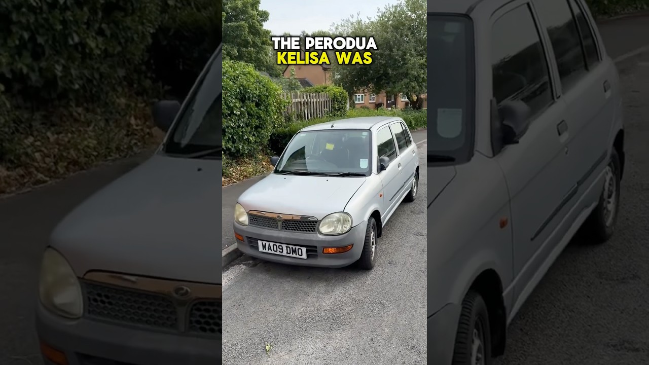 Помните, когда машины были дешёвыми? Perodua Kelisa сделала это за 5000 фунтов стерлингов. #carsh...