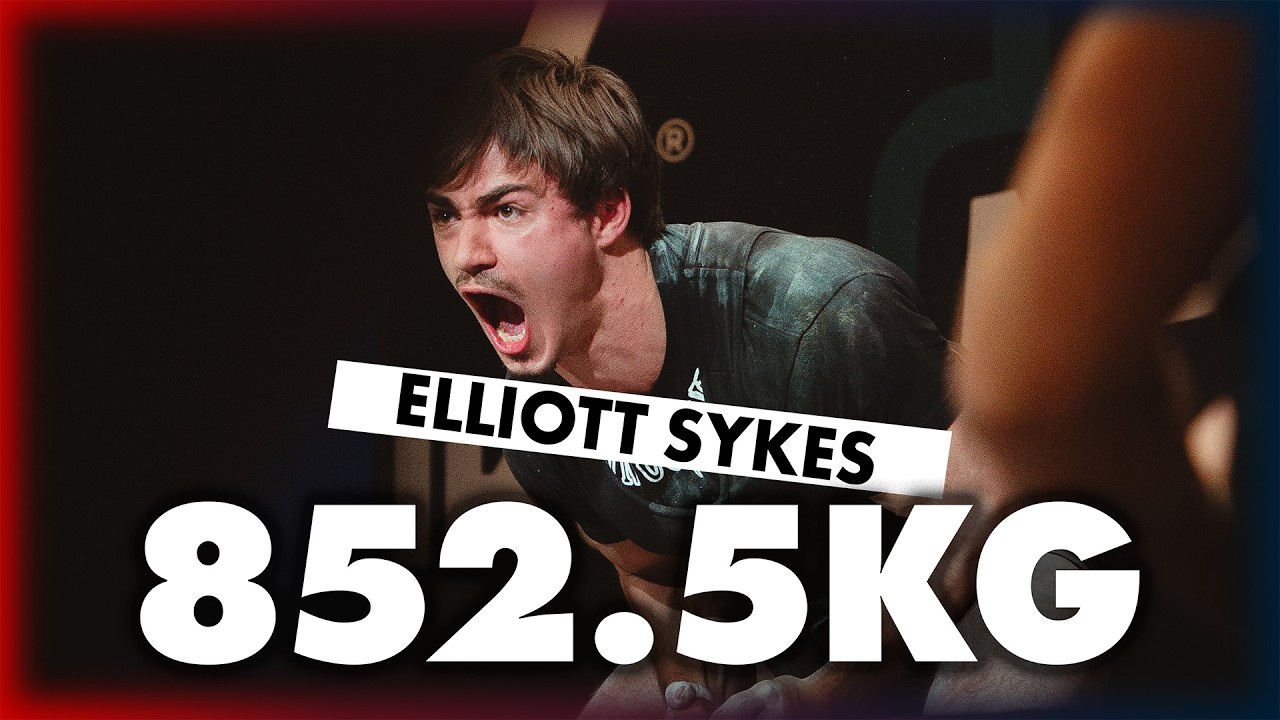 Elliott Sykes 852.5kg @ 74kg | Powering America Nationals 2026