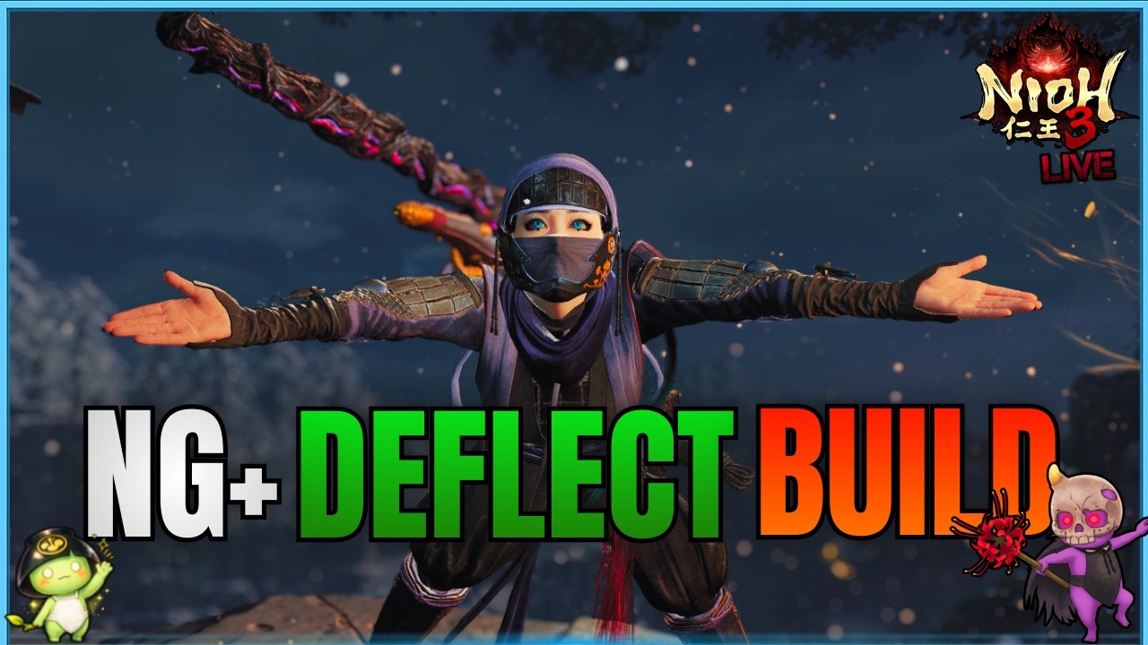 Nioh 3 NG+ – Deflect Katana Build Testing [PC - MKB]
