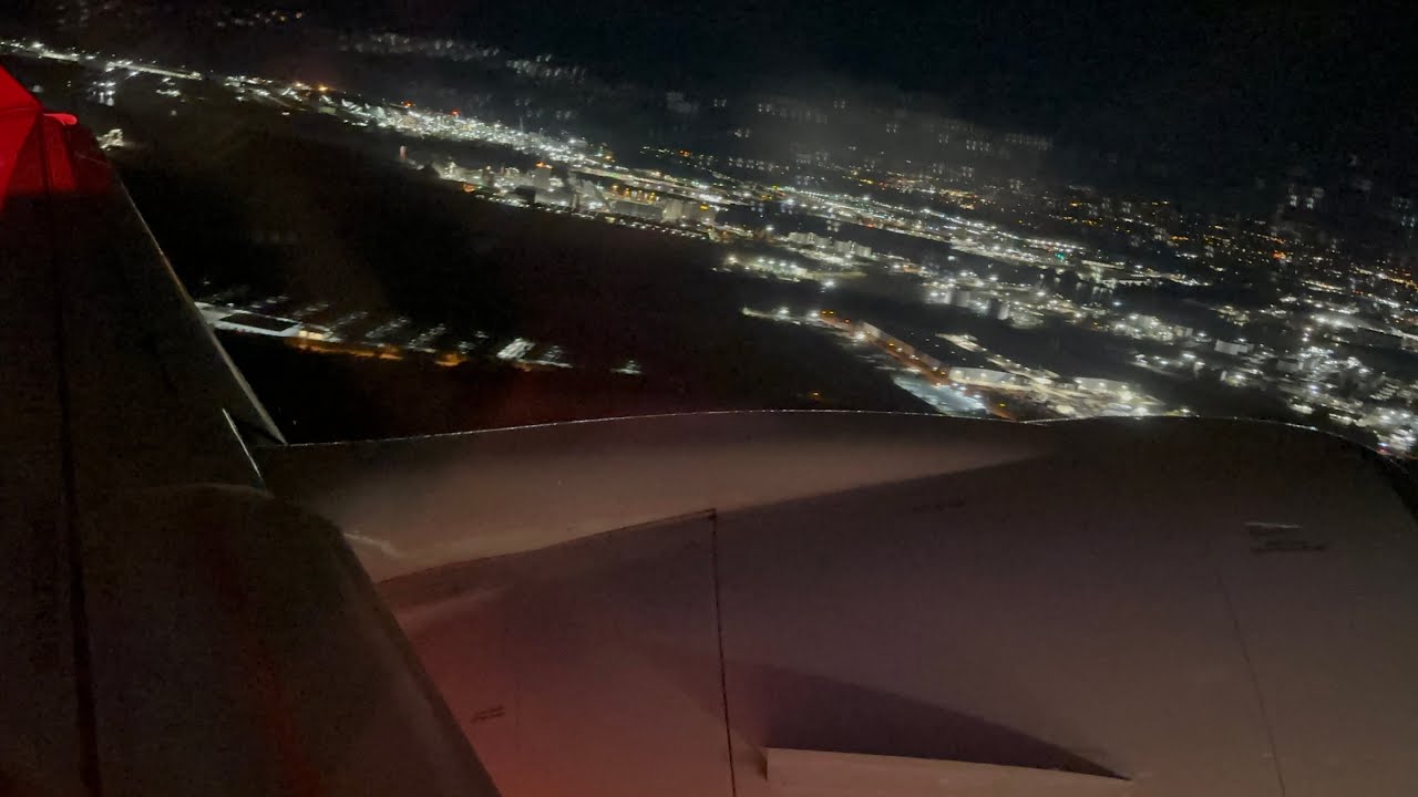 Our Flight - Qantas a220 landing into Melbourne - 17 June 2025