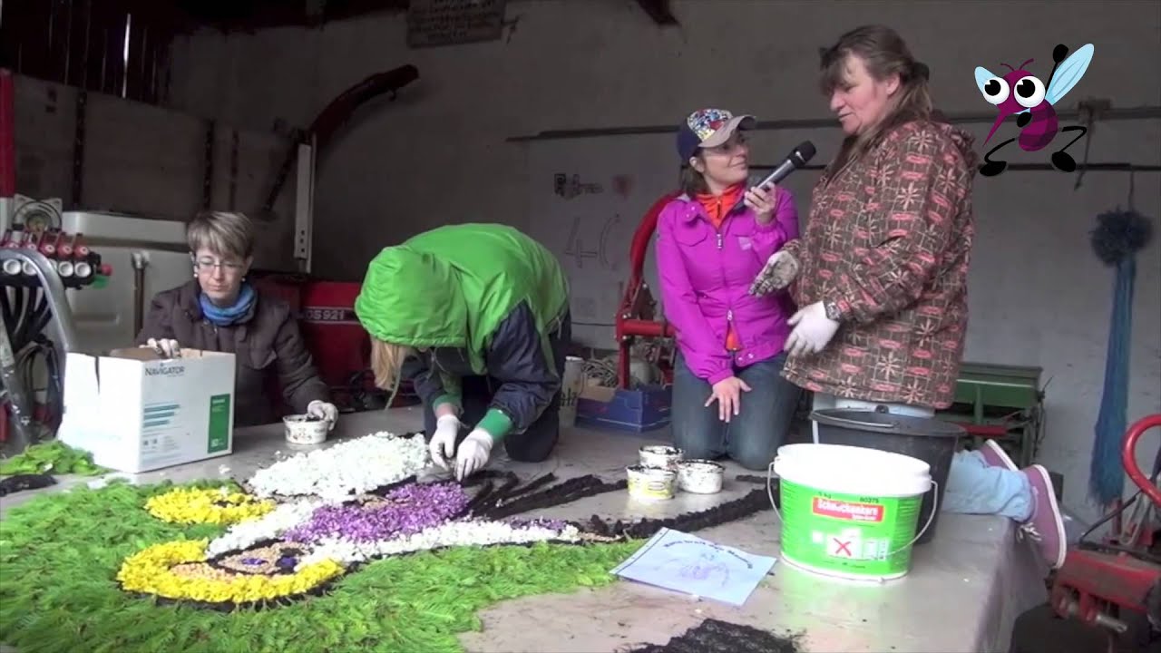 Wir sind Ehingen Der Blumenteppich in Kirchbierlingen