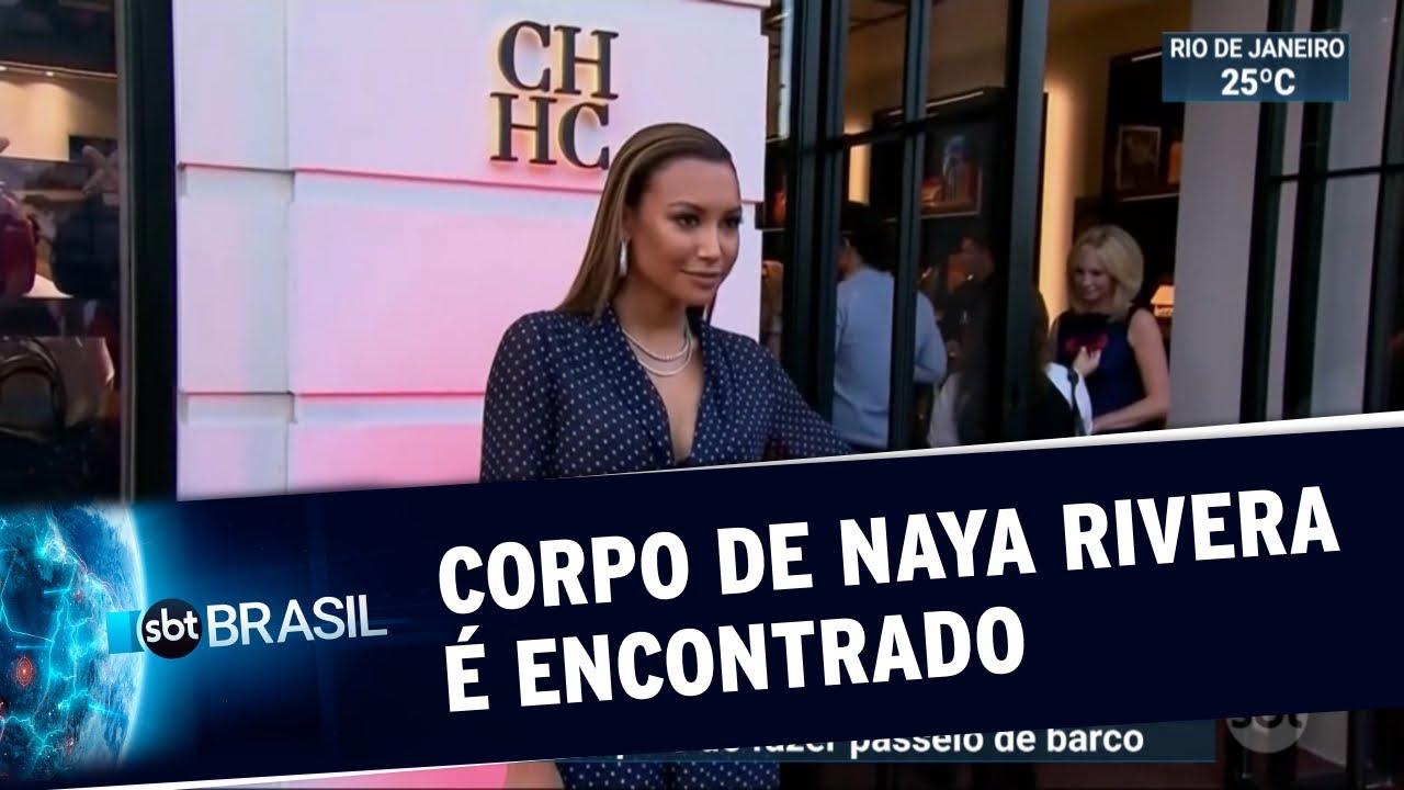 Polícia encontra corpo de atriz Naya Rivera na Califórnia, nos EUA | SBT Brasil (13/07/20)
