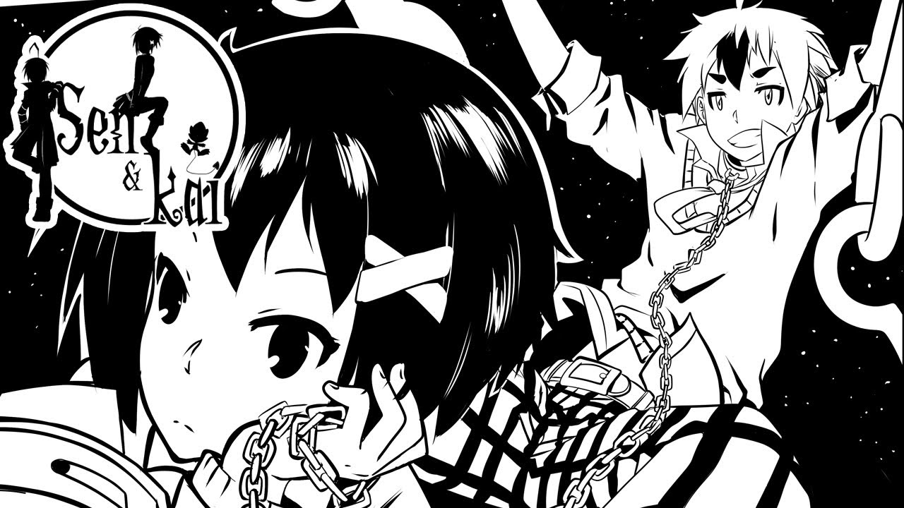 Sen and Kai - Tonari no Kaibutsu-kun