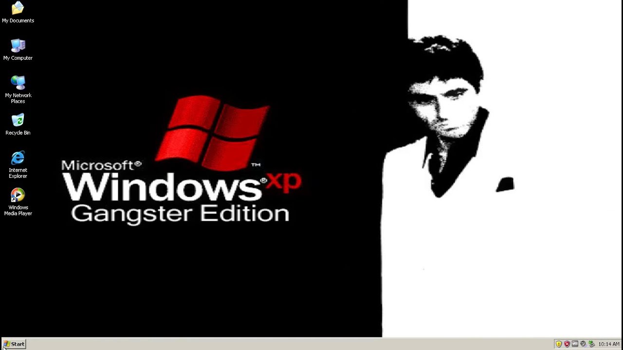 The REAL Windows XP Gangster Edition!