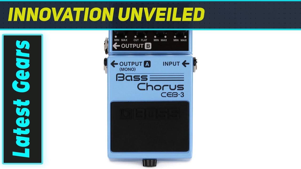 Boss CEB-3 Bass Chorus: Essential Bass Tone