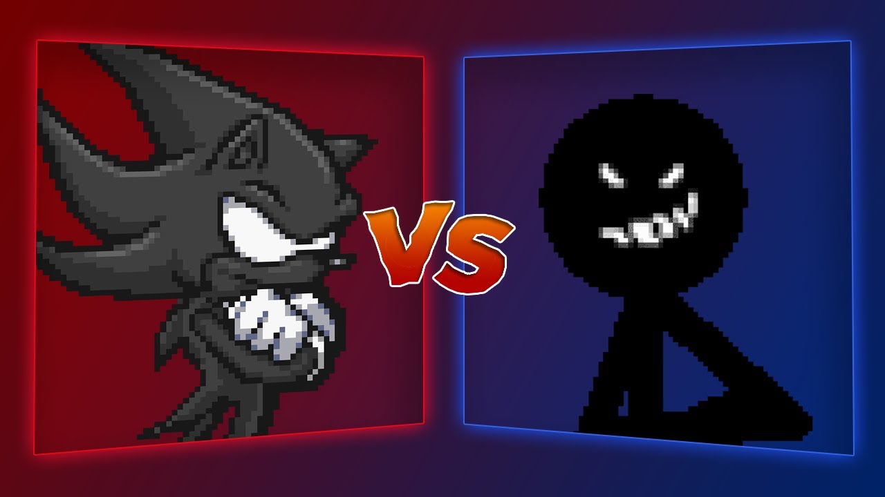 MUGEN Battle - Dark Sonic vs Marshall
