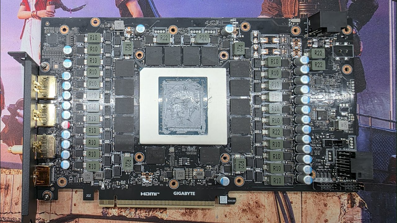 GIGABYTE RTX 5090 Gaming OC installing Waterblock and unlocking power, 1000W card