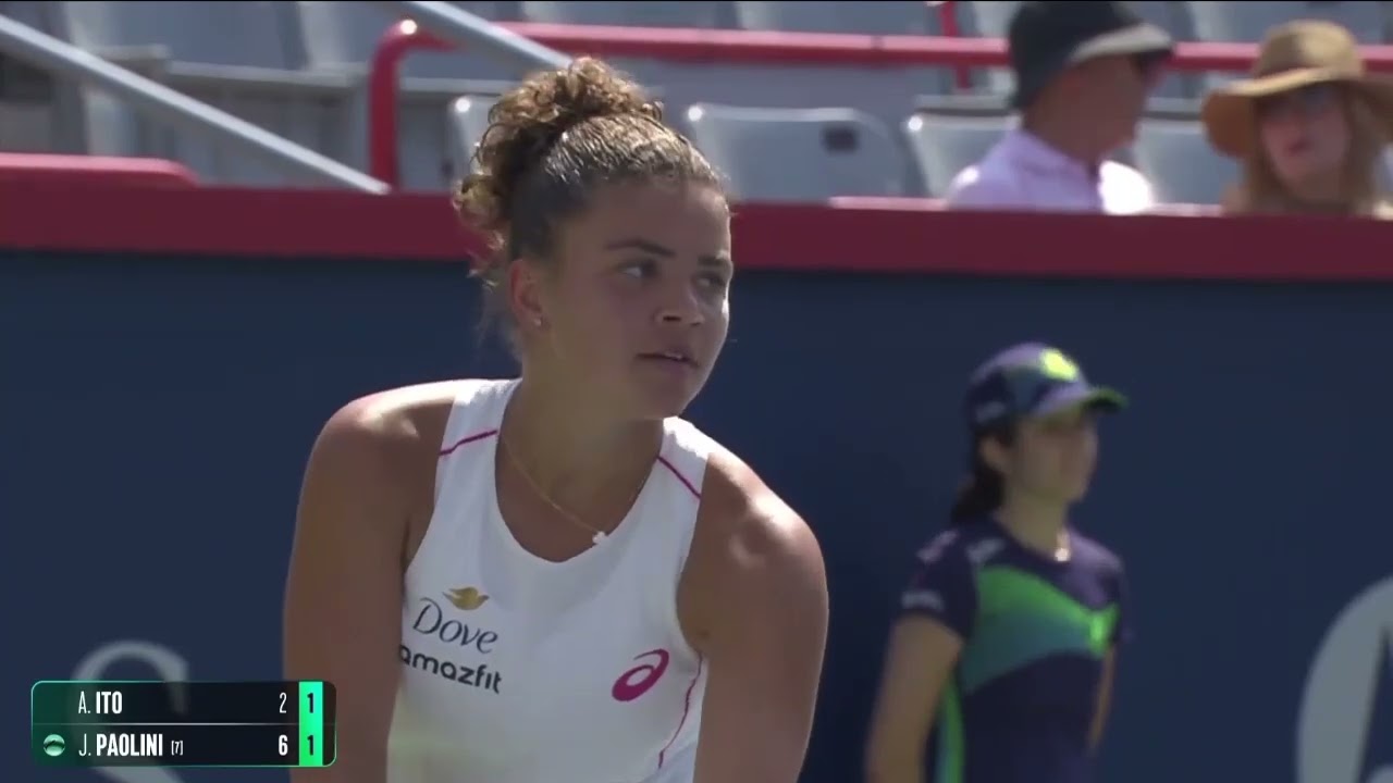 Jasmine Paolini vs Aoi Ito 伊藤 あおい R2 | Montreal 2025