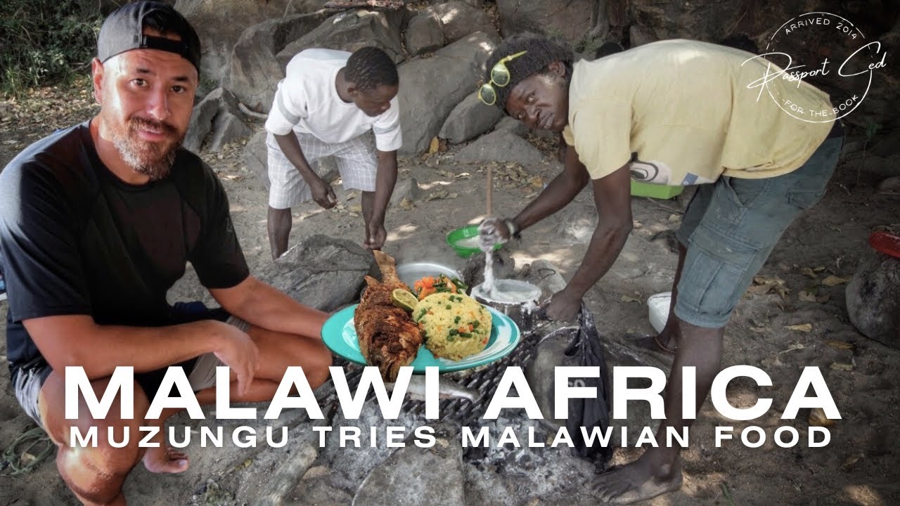 Malawi Africa Food Adventure: Trying African Food with Locals!