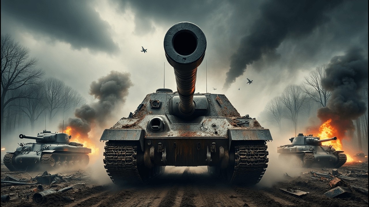 JAGDTIGER: Amerykanie Wycofywali Się Słysząc JEGO NAZWĘ. Historia Najstraszniejszej Broni Wehrmachtu